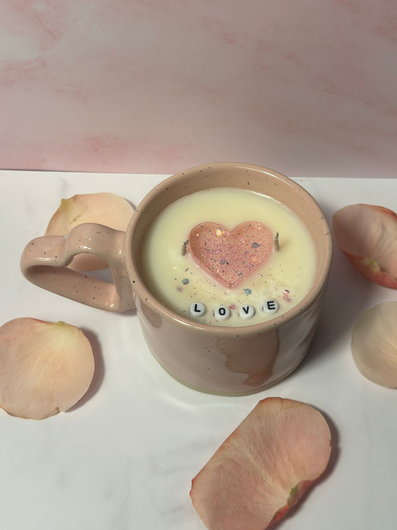 Lumanare Blush Love